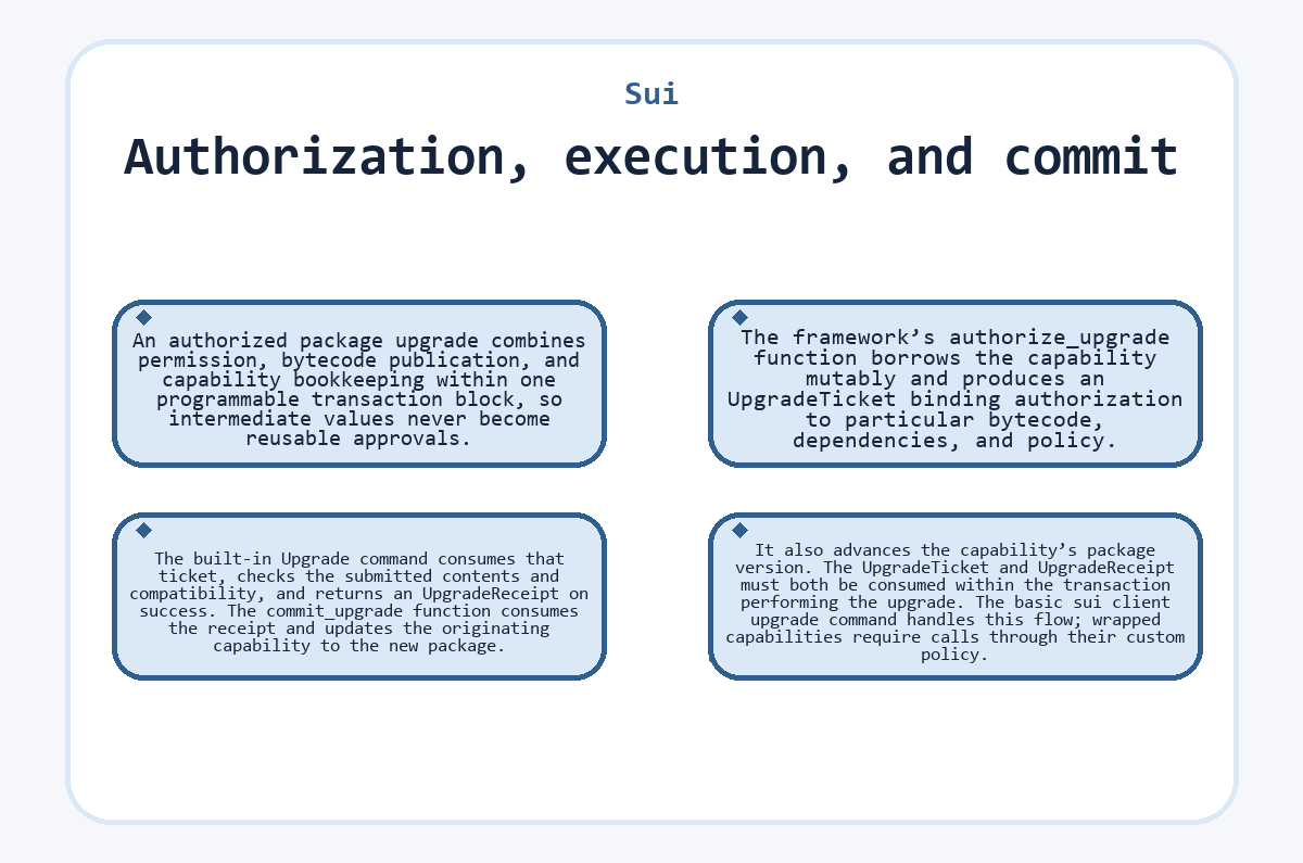 Sui: Authorization, execution, and commit - illustration